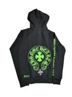 Chrome Hearts Hoodie Green and Black - Image 3
